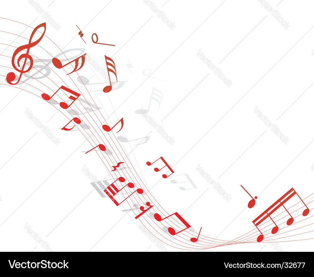Musical Notation Vector Image