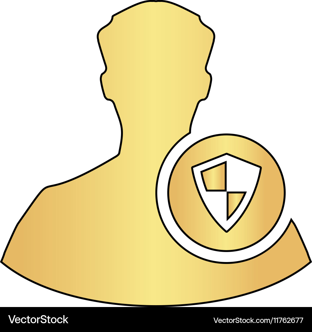 Security computer symbol Vector Image