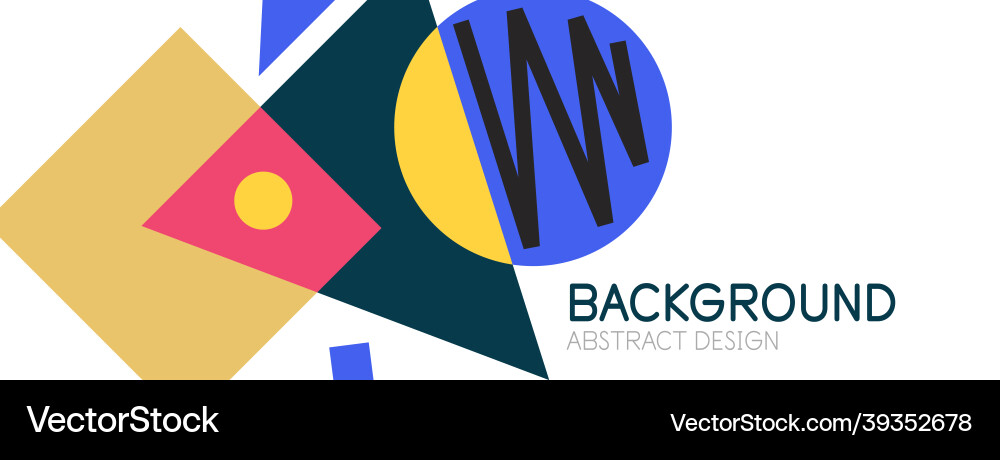 Abstract background blocks lines triangles Abstract background blocks lines triangles vector image