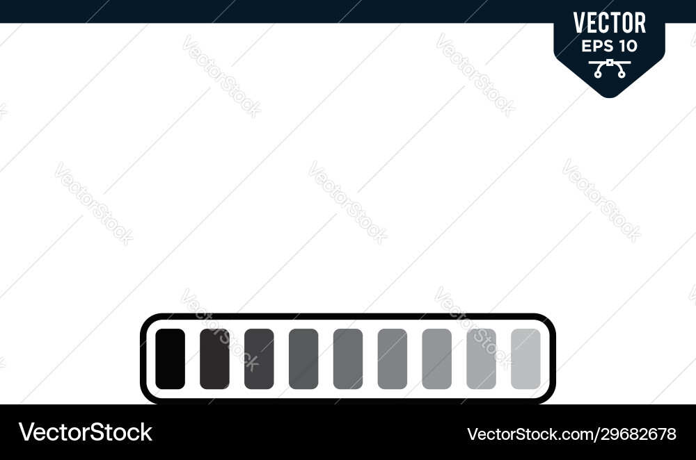 Loading progress icon collection in glyph style Loading progress icon collection in glyph style Vector Image