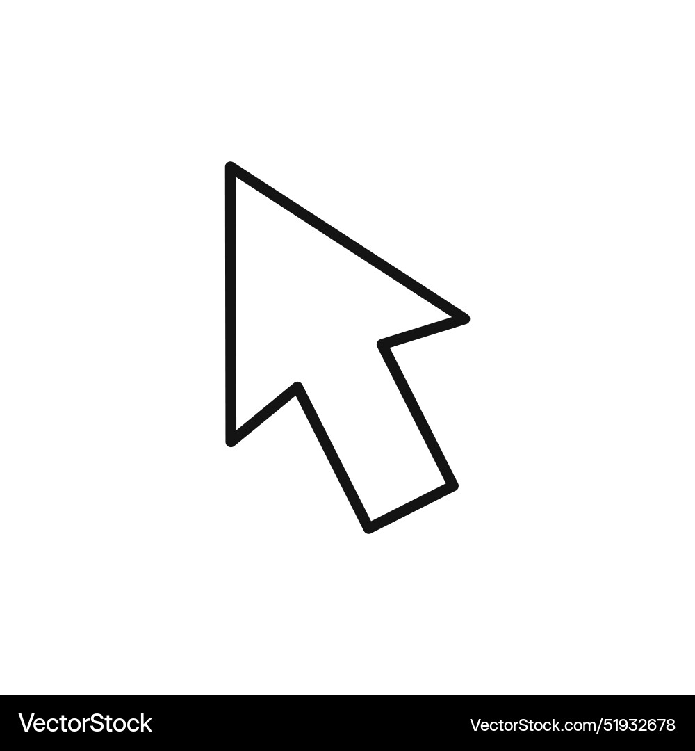 Pointer Cursor-Symbol ideal für die digitale Navigation Pointer Cursor-Symbol ideal für die digitale Navigation vektorbild