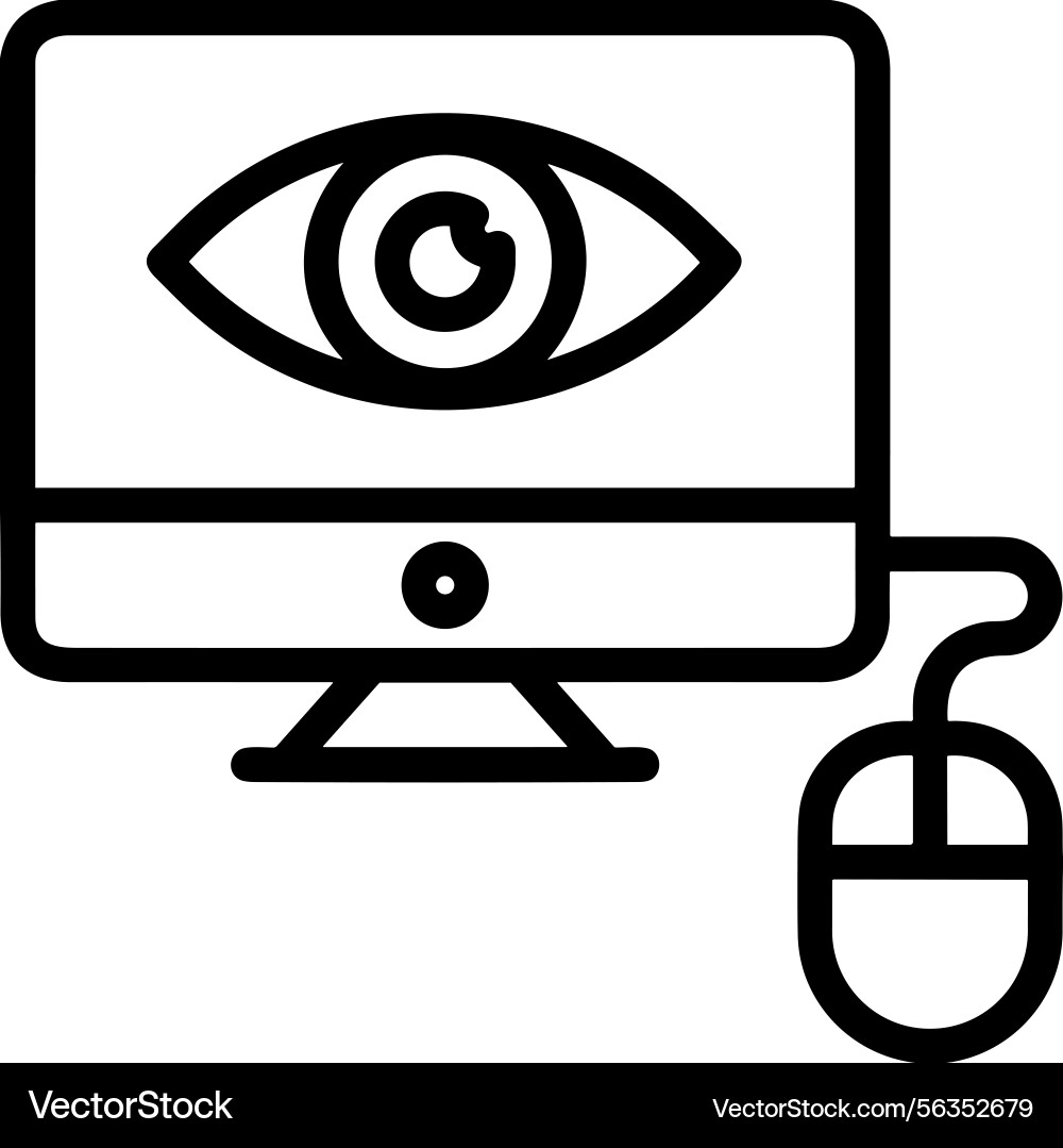 Computer icon symbol image Computer icon symbol image Vector Image