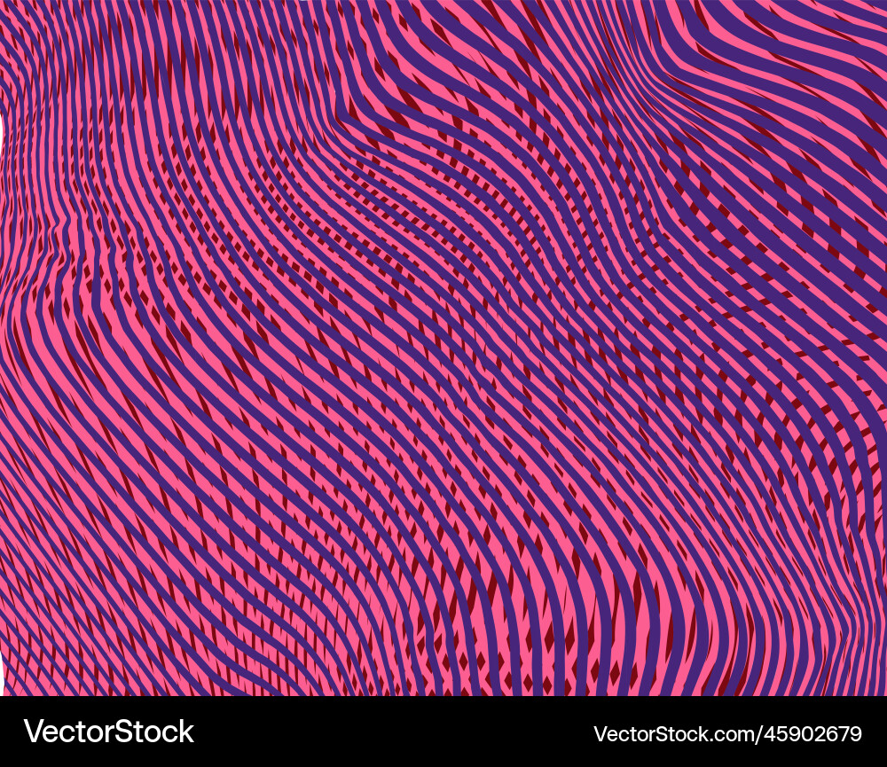 Geometric abstract pattern with wavy grid Geometric abstract pattern with wavy grid vector image