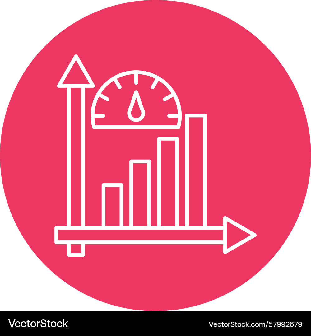 Performance Charts - Circle Set Vector Image