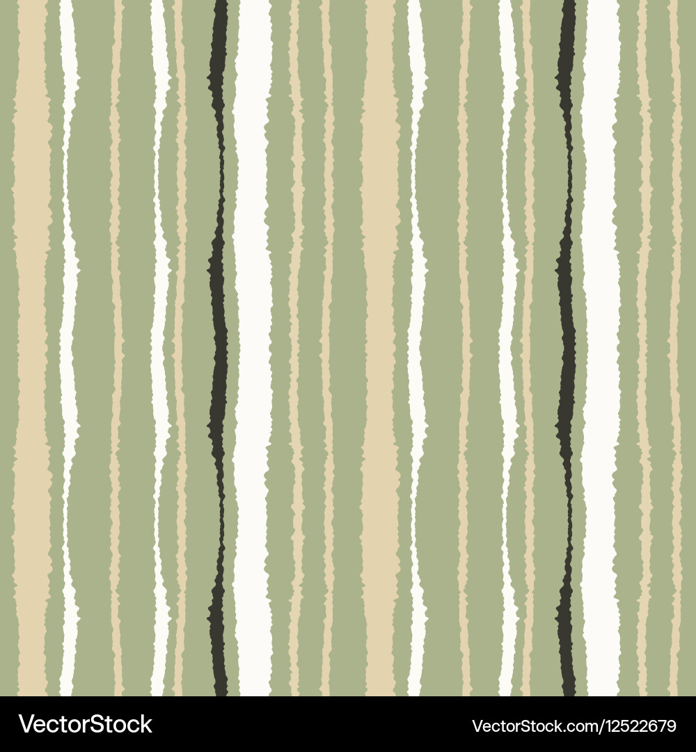 Seamless strip pattern vertical lines with torn Vector Image