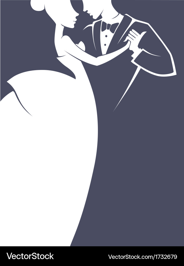 Wedding dance Royalty Free Vector Image - VectorStock