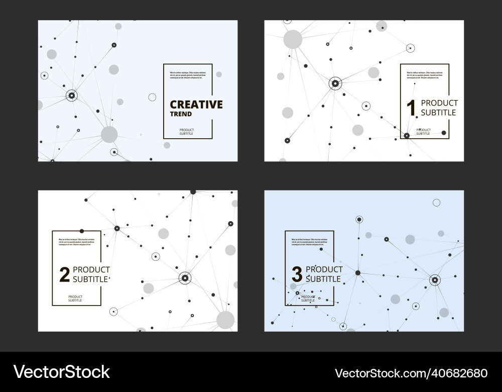 Abstract composition with connect dots and lines Abstract composition with connect dots and lines vector image