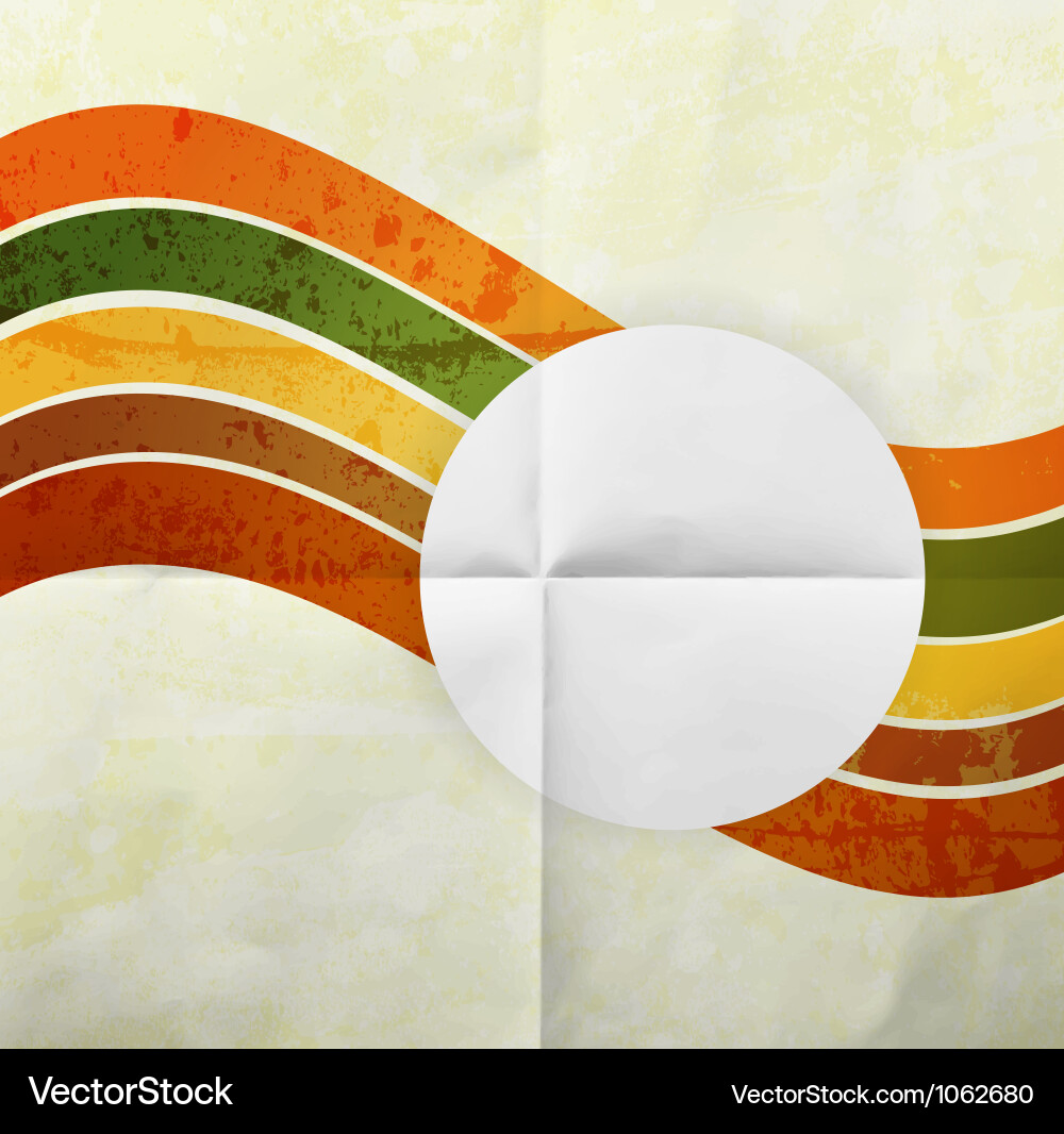 Abstract pattern for design retro paper background vector image