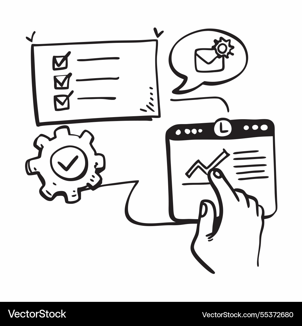 Ai system and quality assurance metrics concept Ai system and quality assurance metrics concept vector image
