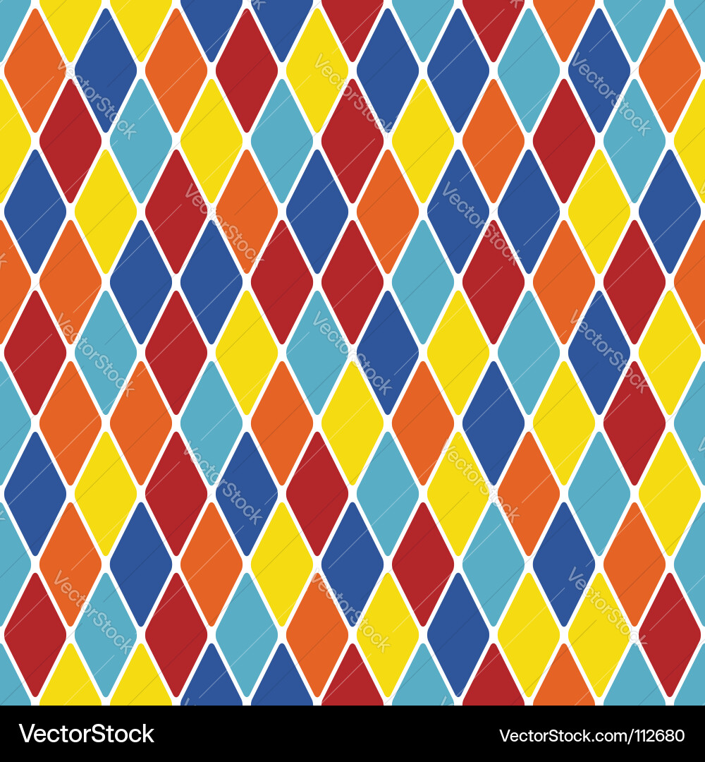 Harlequin Pattern Vector Image