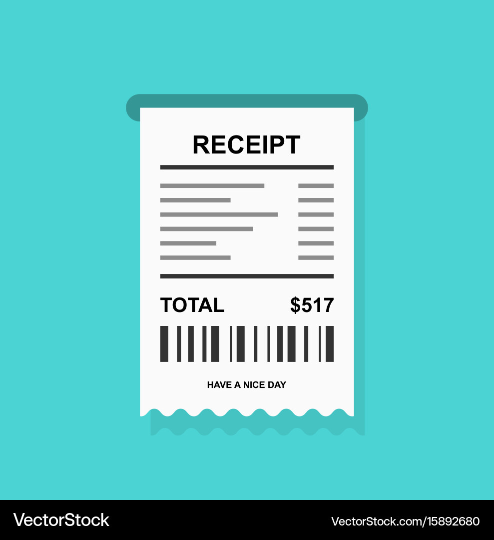 Receipt issue Receipt issue