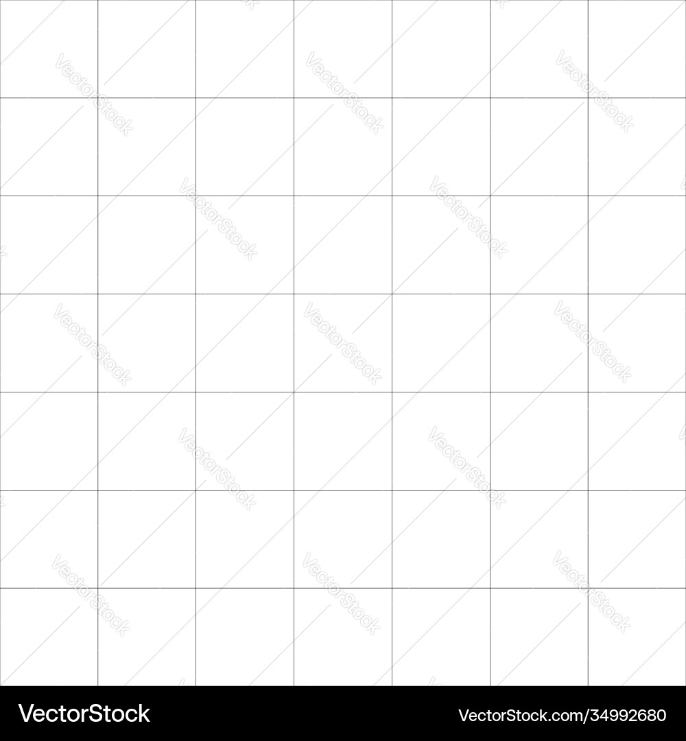 Seamless repeatable squares grid mesh graph Vector Image