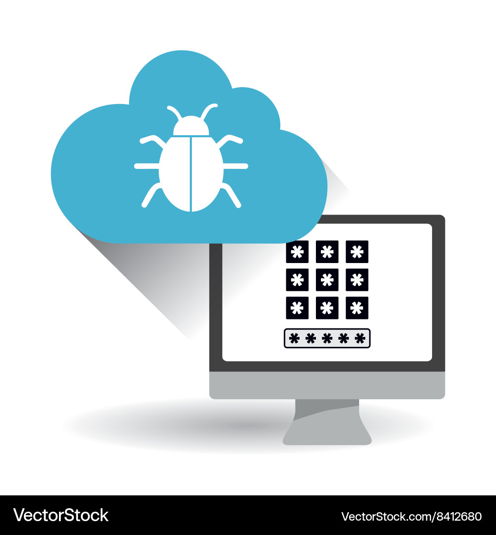 Security system design Vector Image