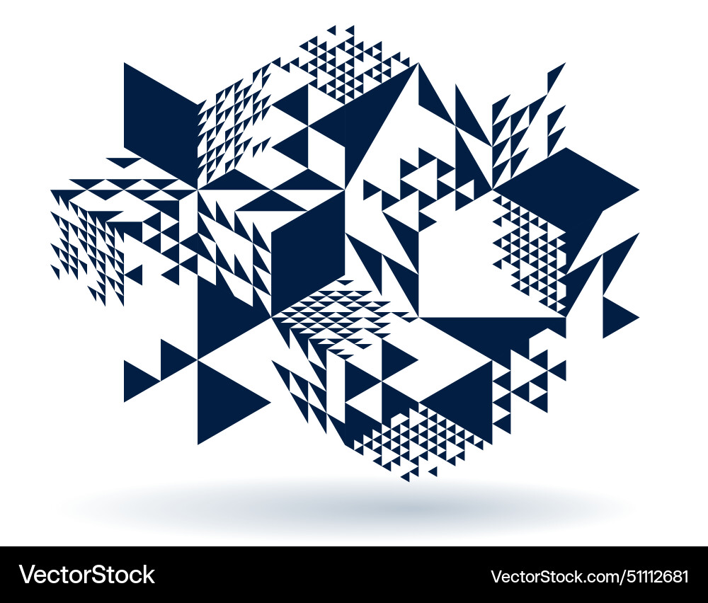 Abstract geometric background created with 3d Abstract geometric background created with 3d vector image