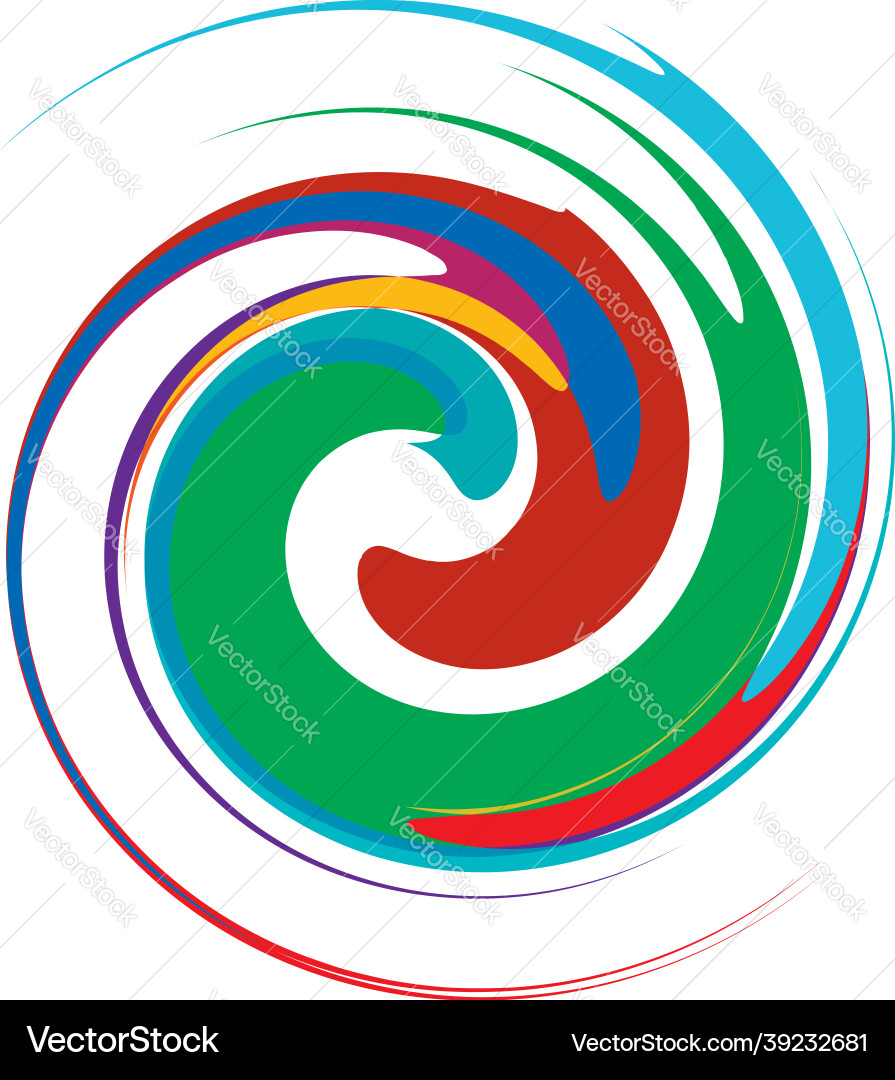 Curl spiral swirl volute helix circular twirl Curl spiral swirl volute helix circular twirl Vector Image