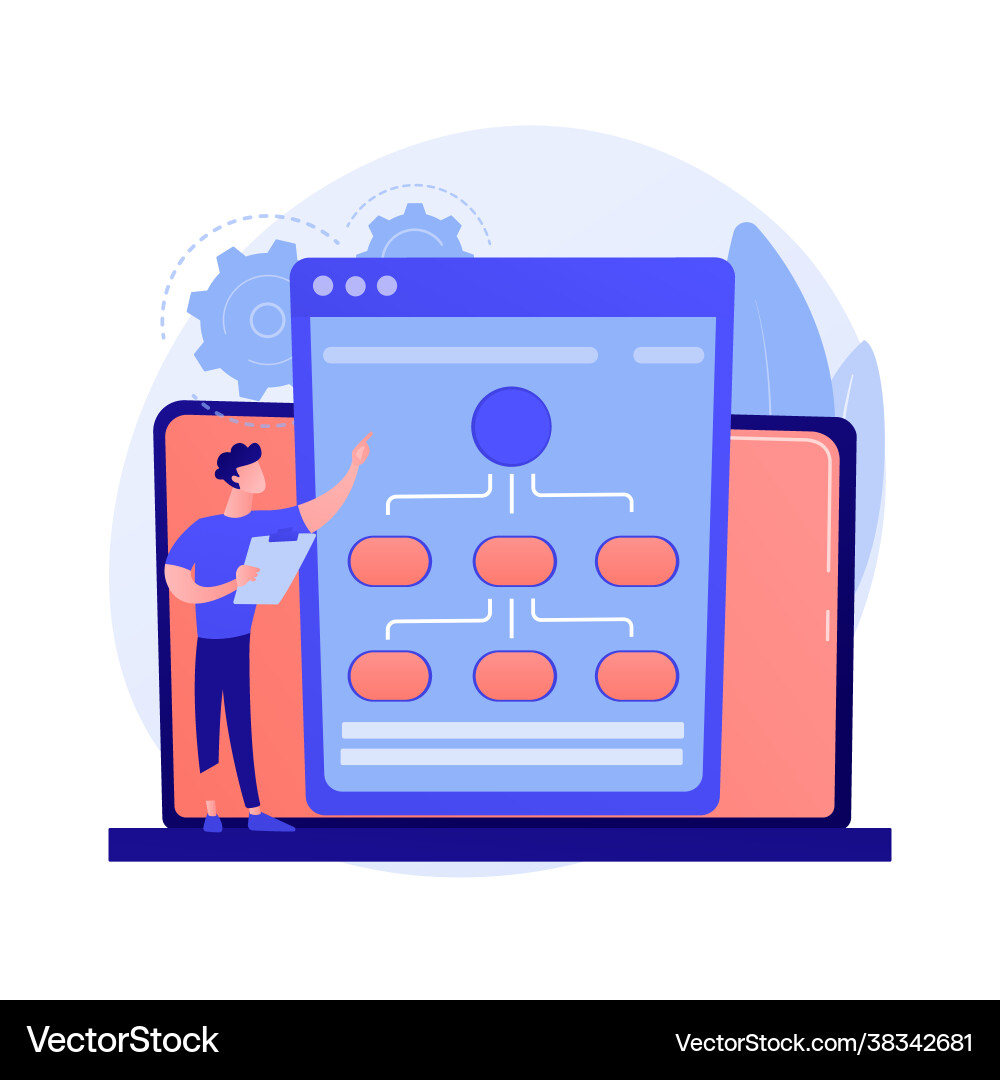 Web hosting service concept metaphor Web hosting service concept metaphor vector image