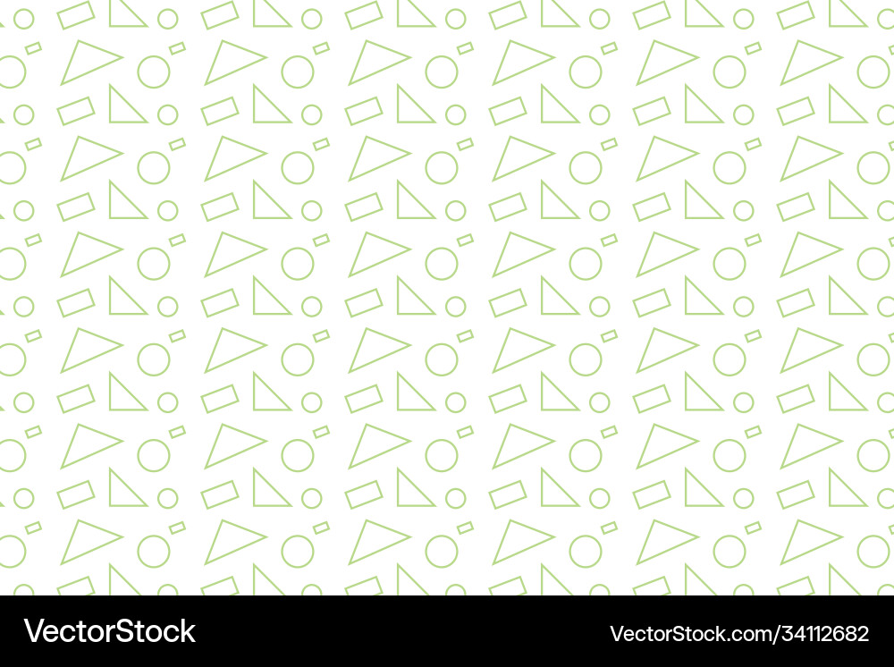 Abstract geometric seamless pattern background Vector Image