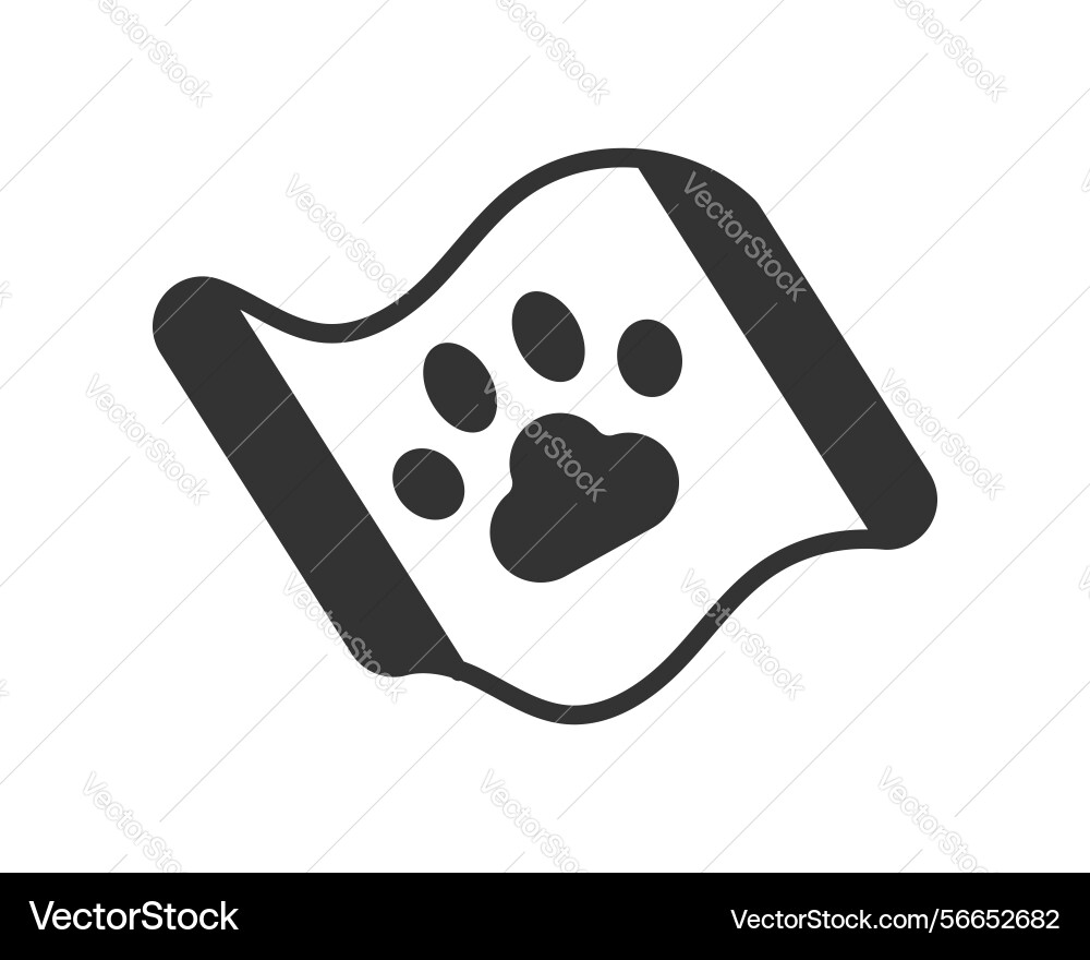 Abstract monochrome design element featuring vector image