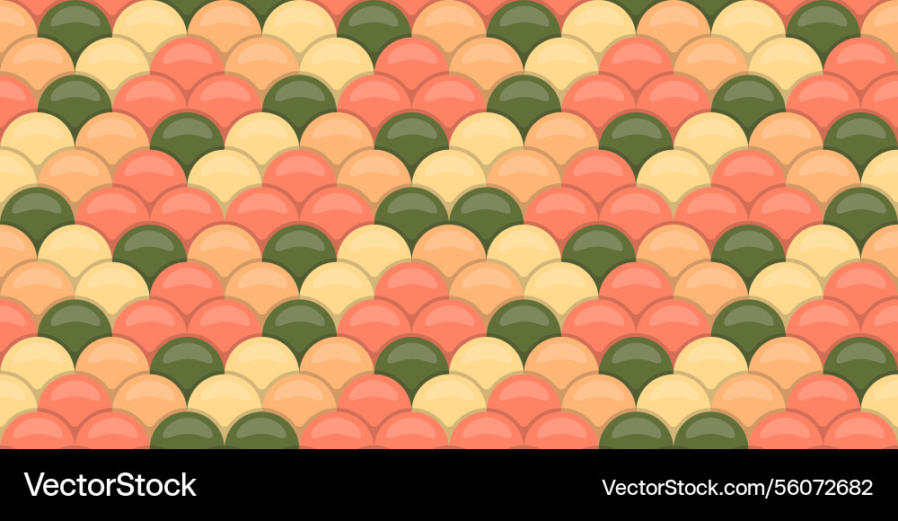 Abstract seamless pattern with overlapping pastel Abstract seamless pattern with overlapping pastel vector image