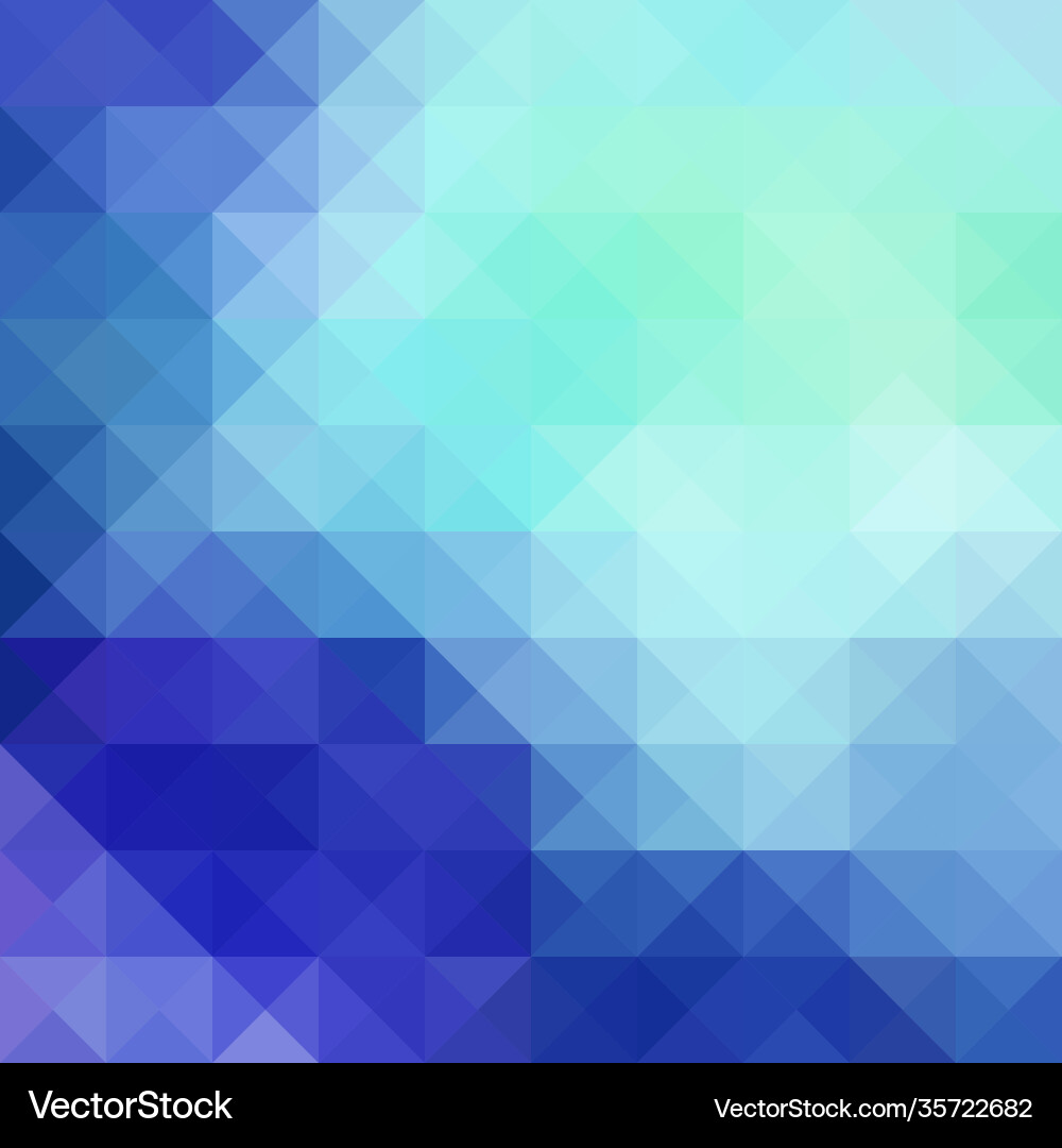 Blue triangle abstract background pattern Blue triangle abstract background pattern Vector Image