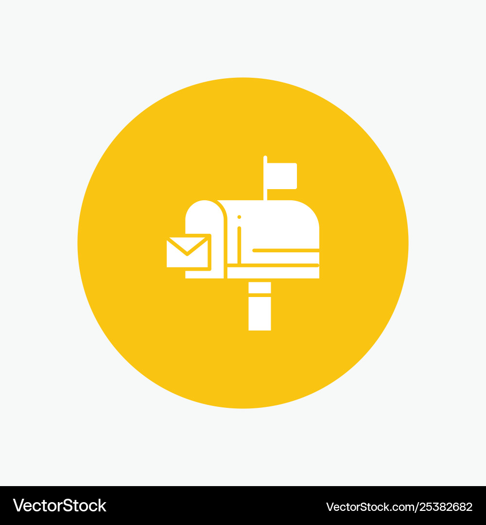 Mail box message email Mail box message email vector image