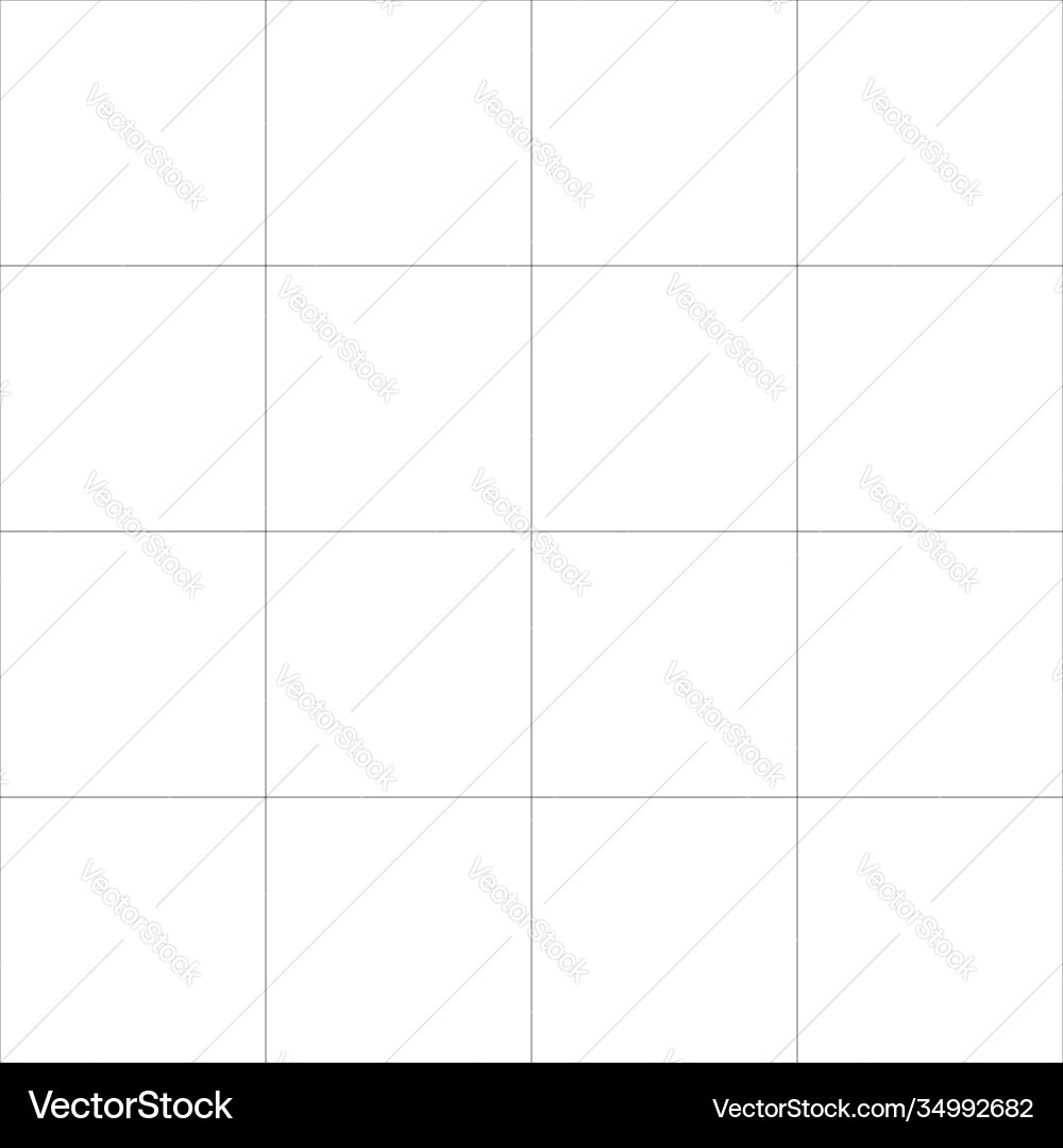 Seamless repeatable squares grid mesh graph Vector Image
