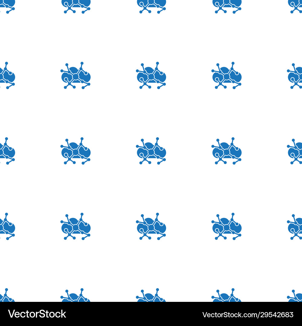 Asynchronous learning icon pattern seamless vector image