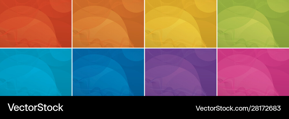 Background template with abstract patterns vector image