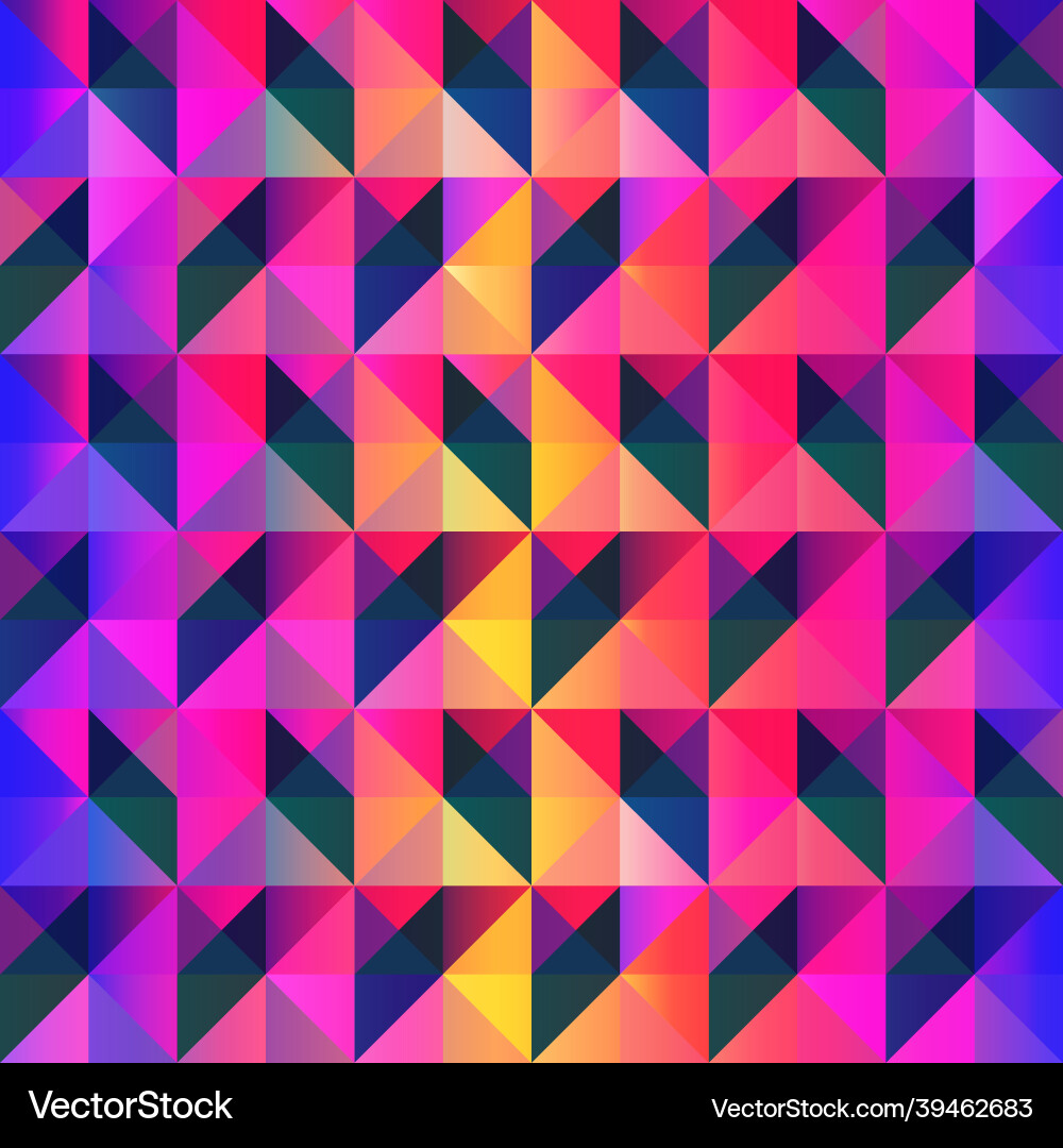 Bright triangle pattern Bright triangle pattern Vector Image