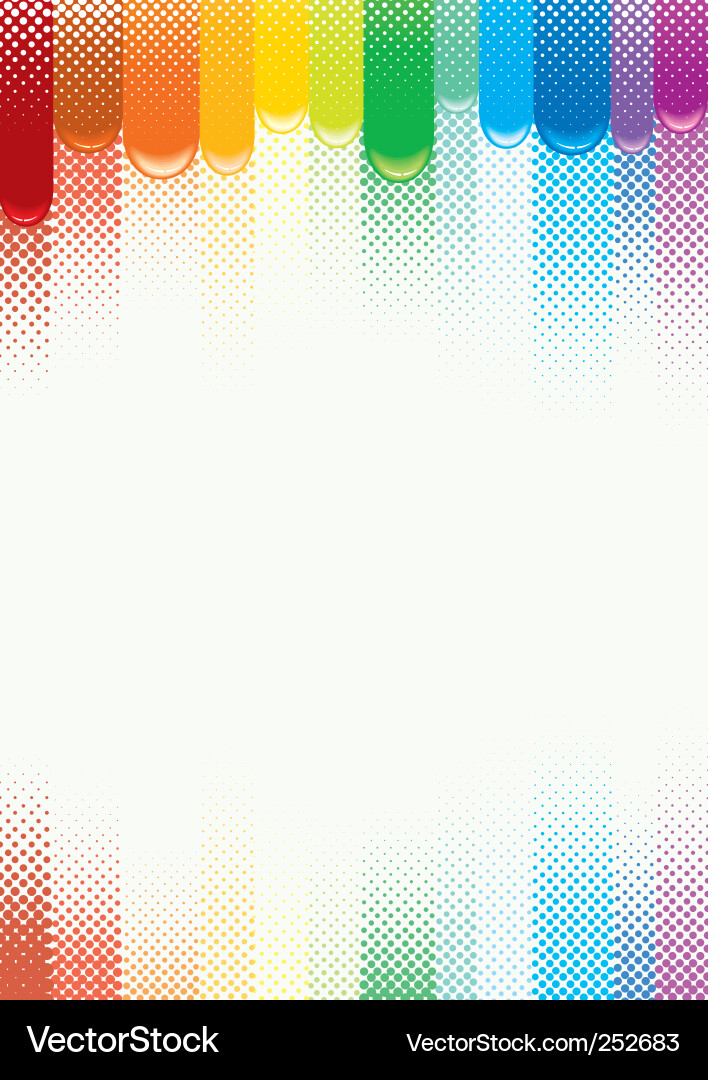 Colorful Spectrum Background vector image