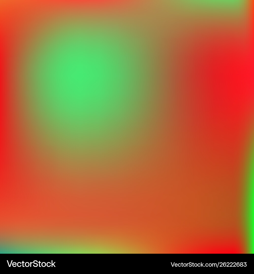 Gradient mesh painted in different colors vector image