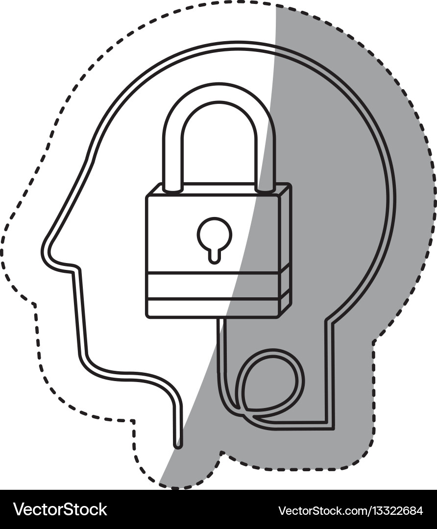Brain hosting data icon stock Vector Image