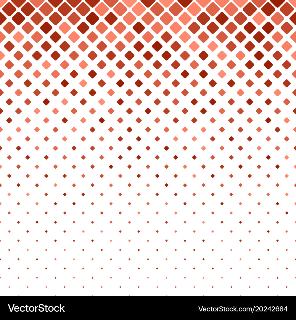Geometric diagonal square mosaic pattern vector image