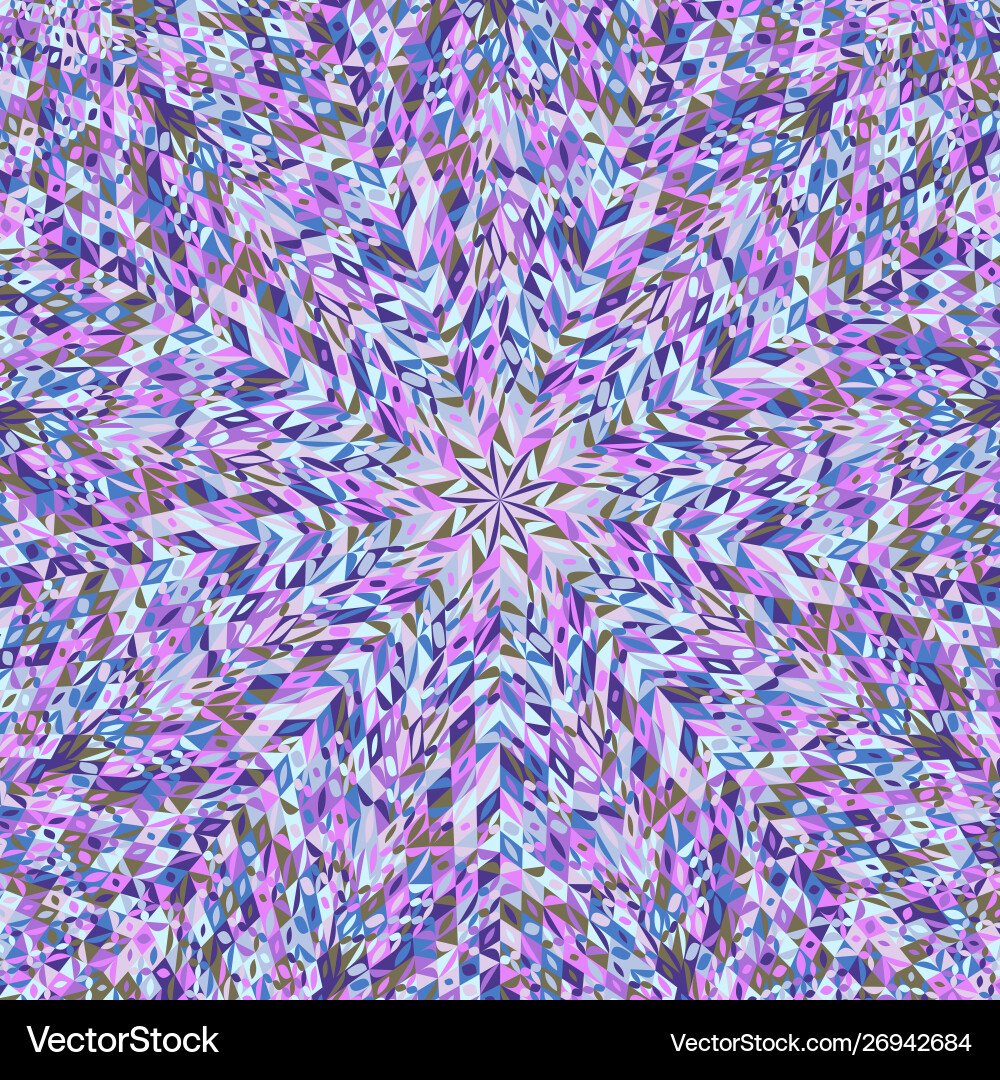 Hypnotic dynamic colorful circular burst pattern Hypnotic dynamic colorful circular burst pattern vector image