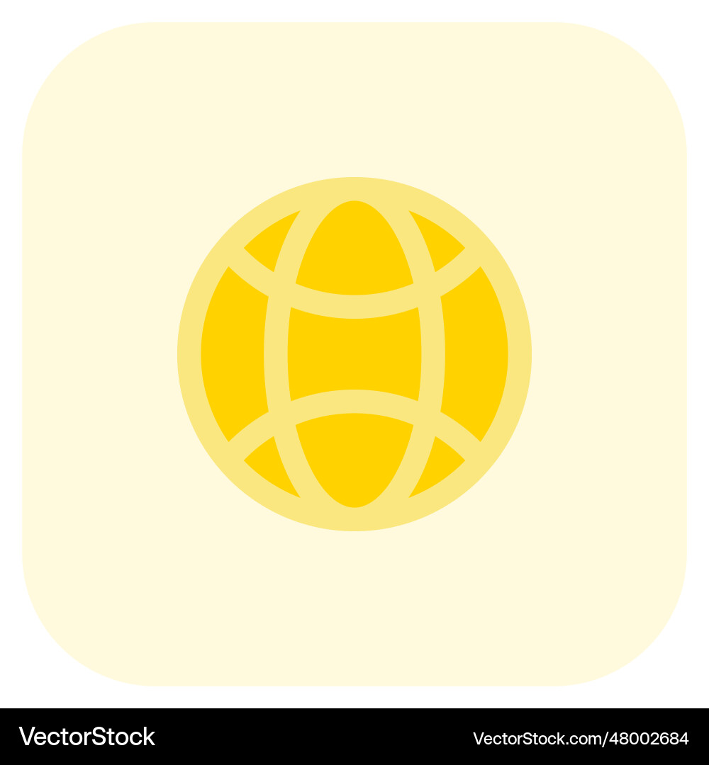 Internet a global networking system vector image