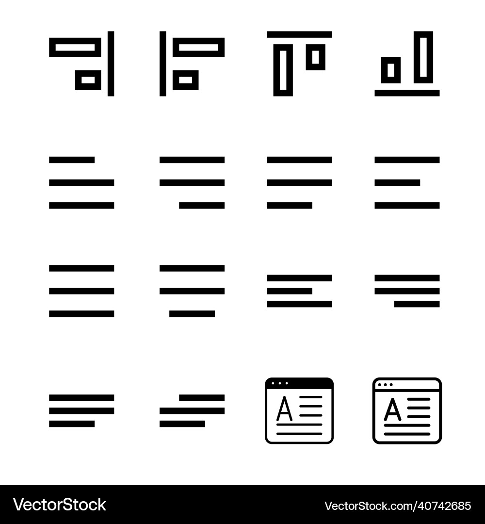 Document text editing vector image