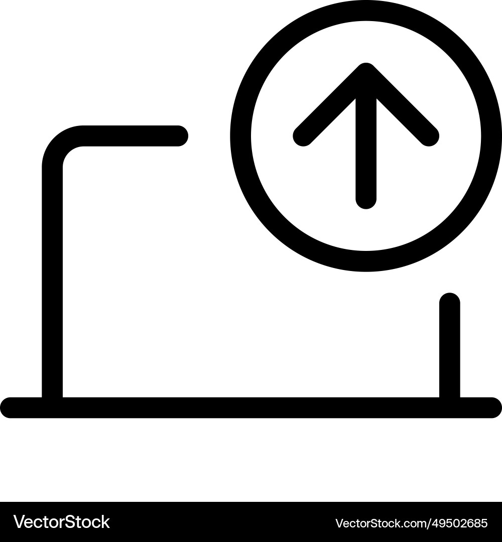 Uploading data from a laptop to another device vector image