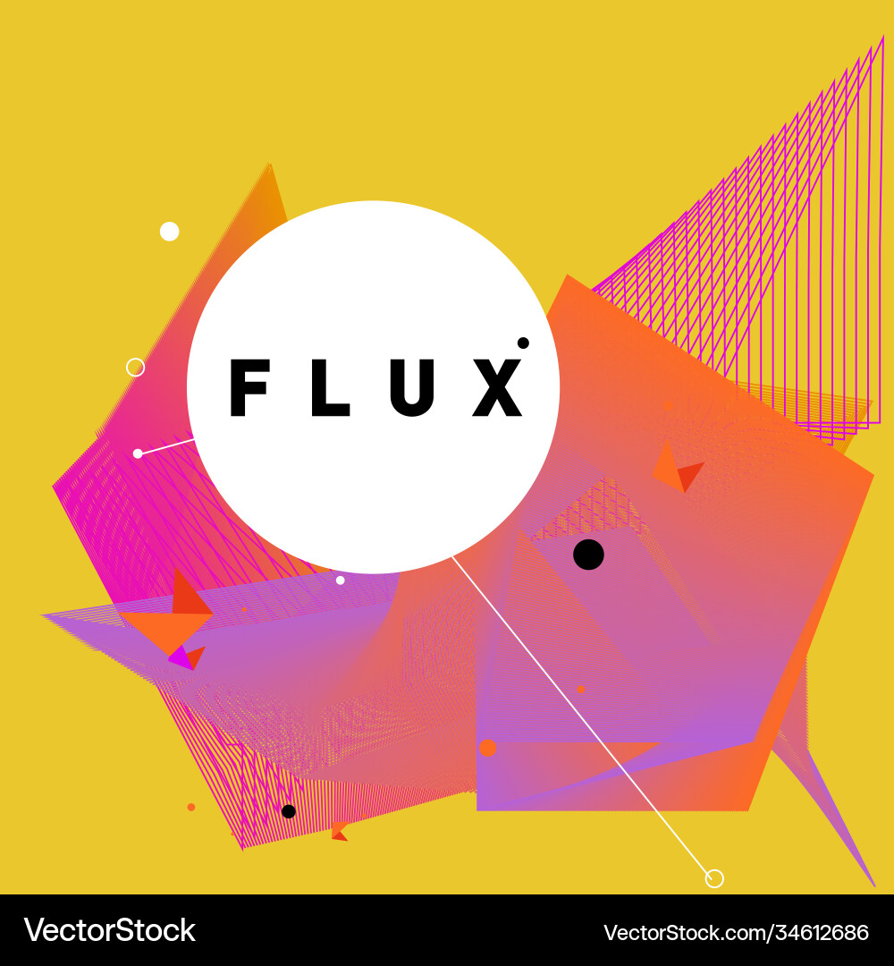 3d colorful wave background dynamic flux effect 3d colorful wave background dynamic flux effect Vector Image
