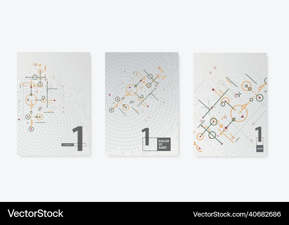 Cover network polygonal element abstract form Cover network polygonal element abstract form vector image