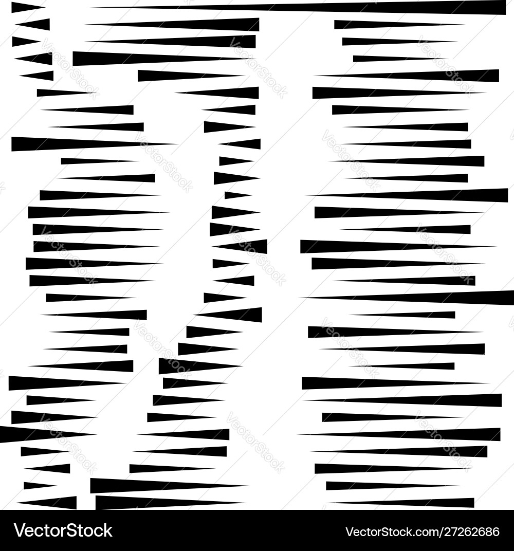 Dashed irregular lines segment horizontal stripes Dashed irregular lines segment horizontal stripes Vector Image