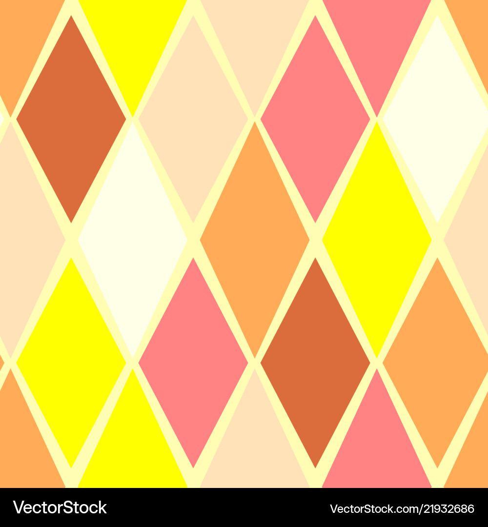 Yellow abstract seamless pattern Yellow abstract seamless pattern vector image