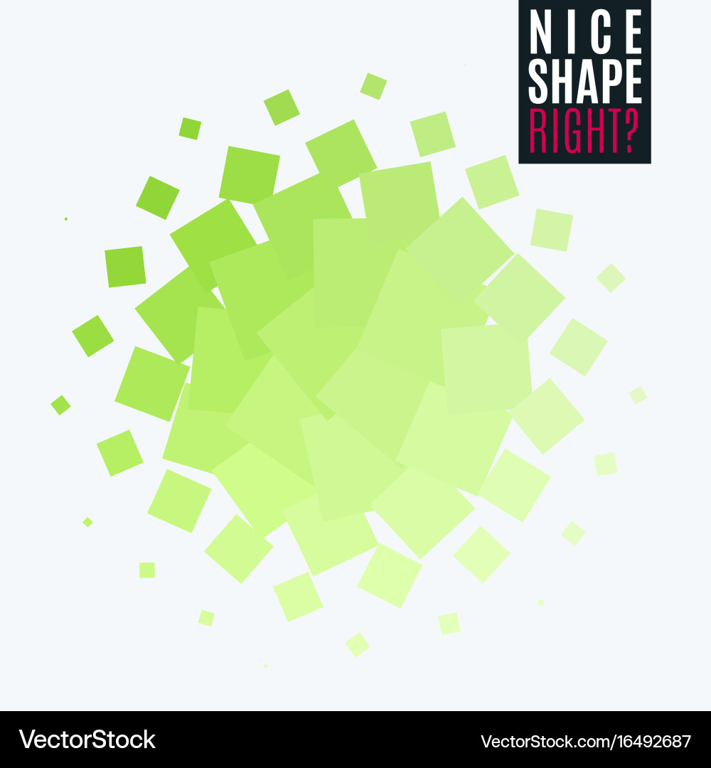 Abstract design elements for graphic layout vector image