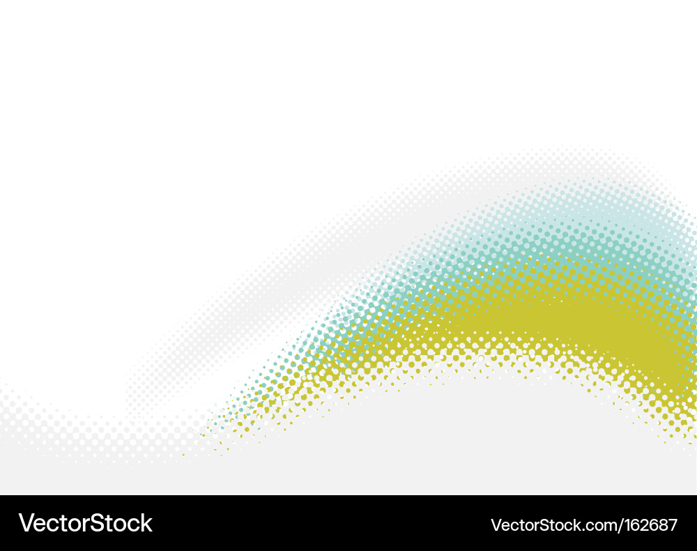 Abstract Halftone Pattern Vector Image