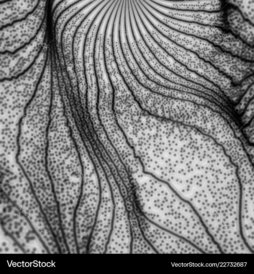 Array with dynamic particles abstract background Vector Image