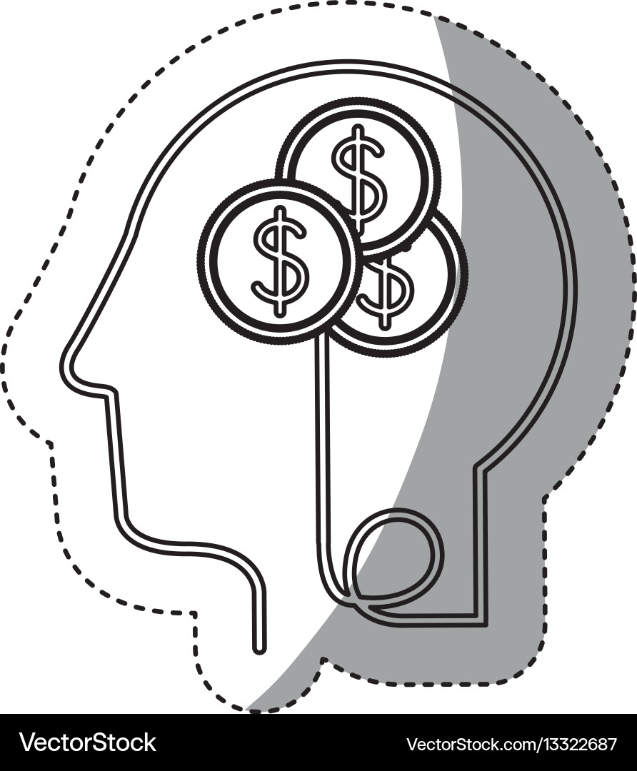 Brain hosting data icon stock Vector Image