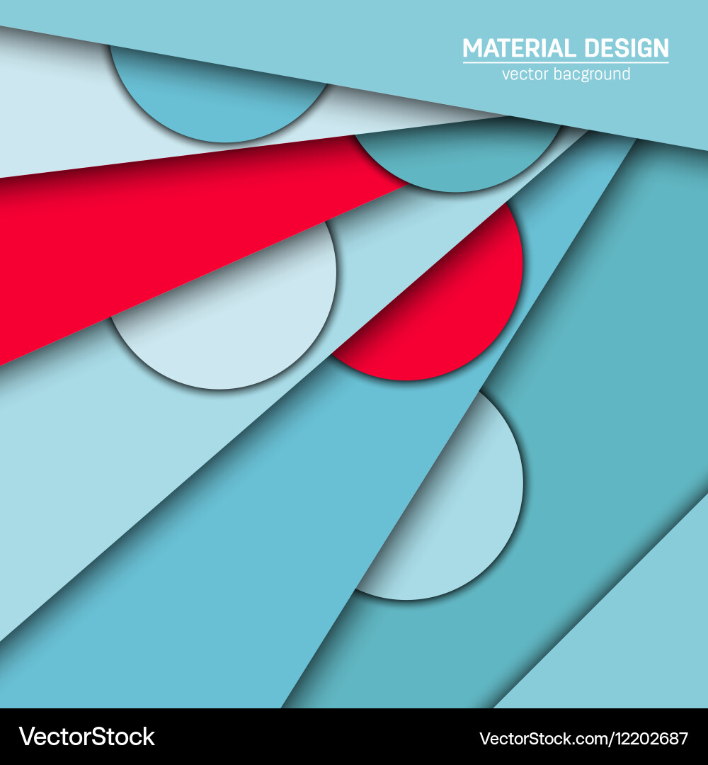 Material design background abstract vector image