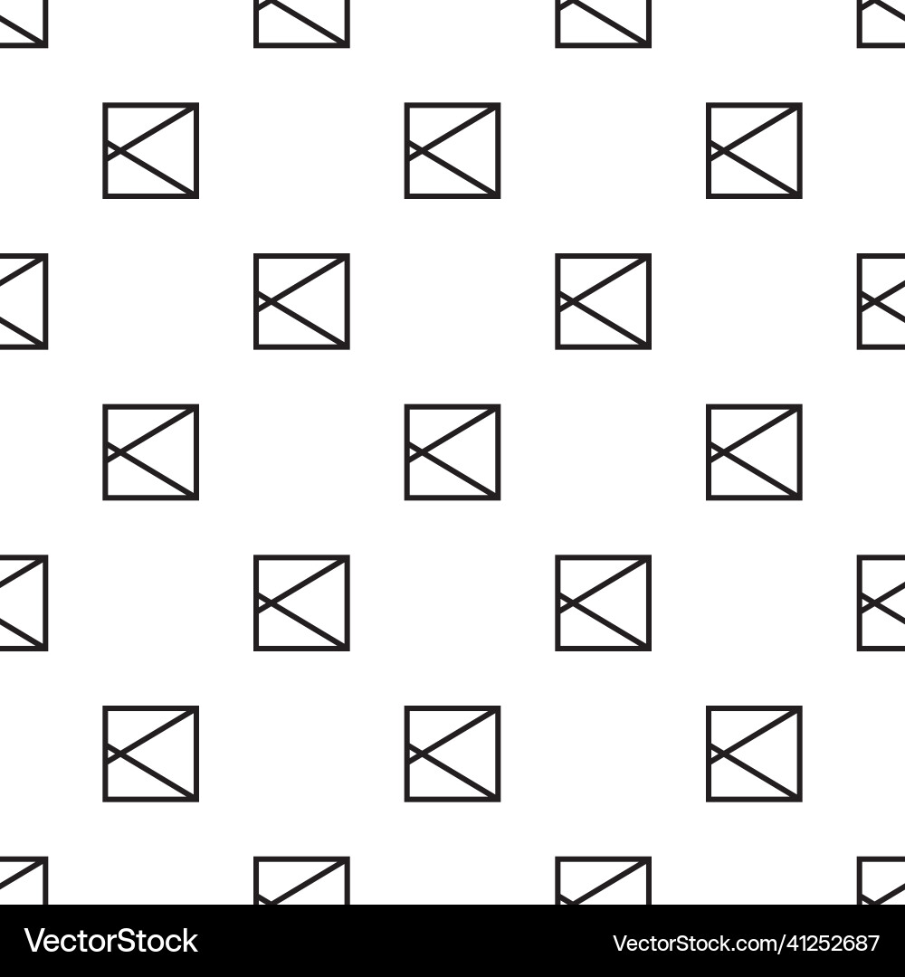 Seamless pattern square geometric shape design Seamless pattern square geometric shape design Vector Image