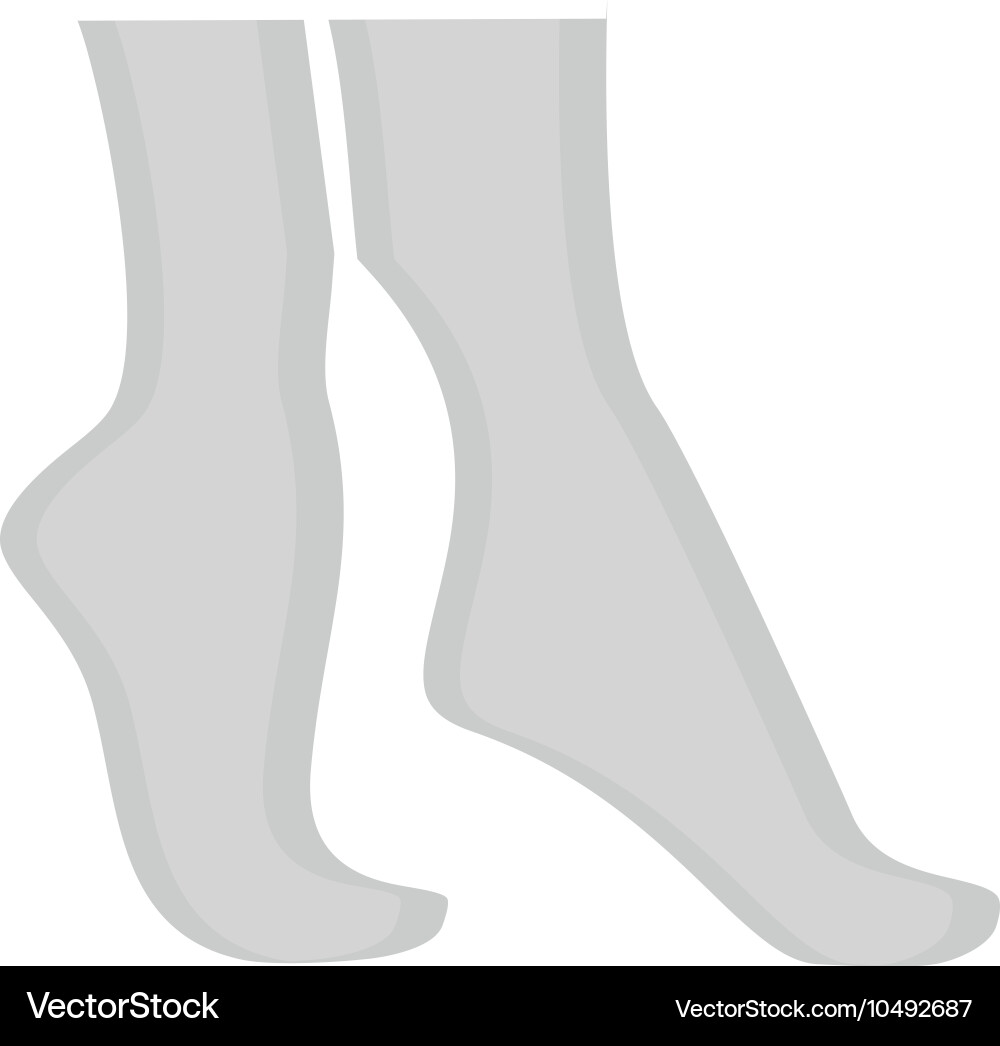 Tip toe Vector Image