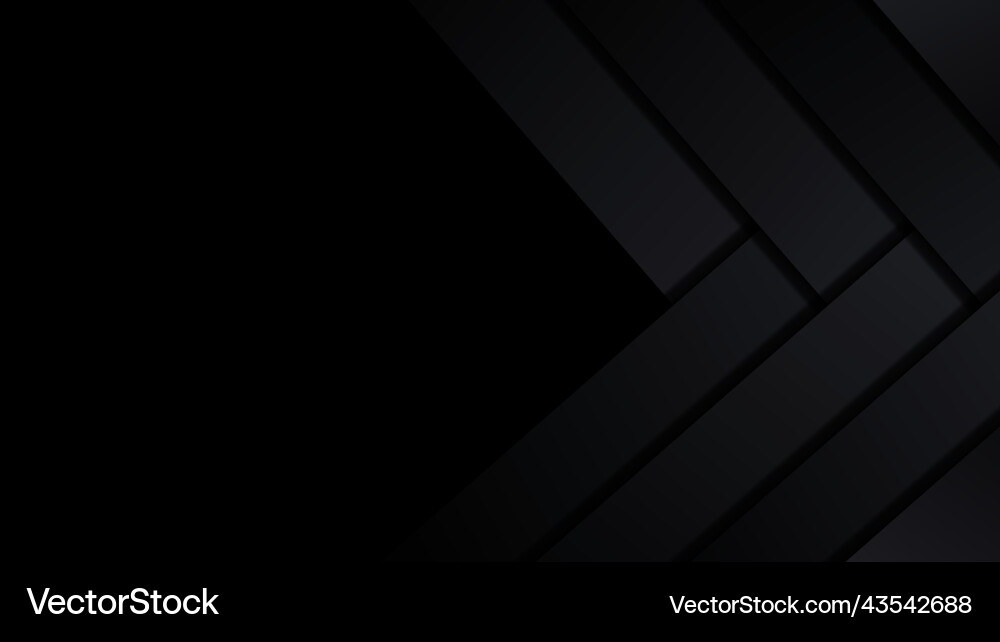 Abstract black stripes diagonal layered arrow Abstract black stripes diagonal layered arrow vector image