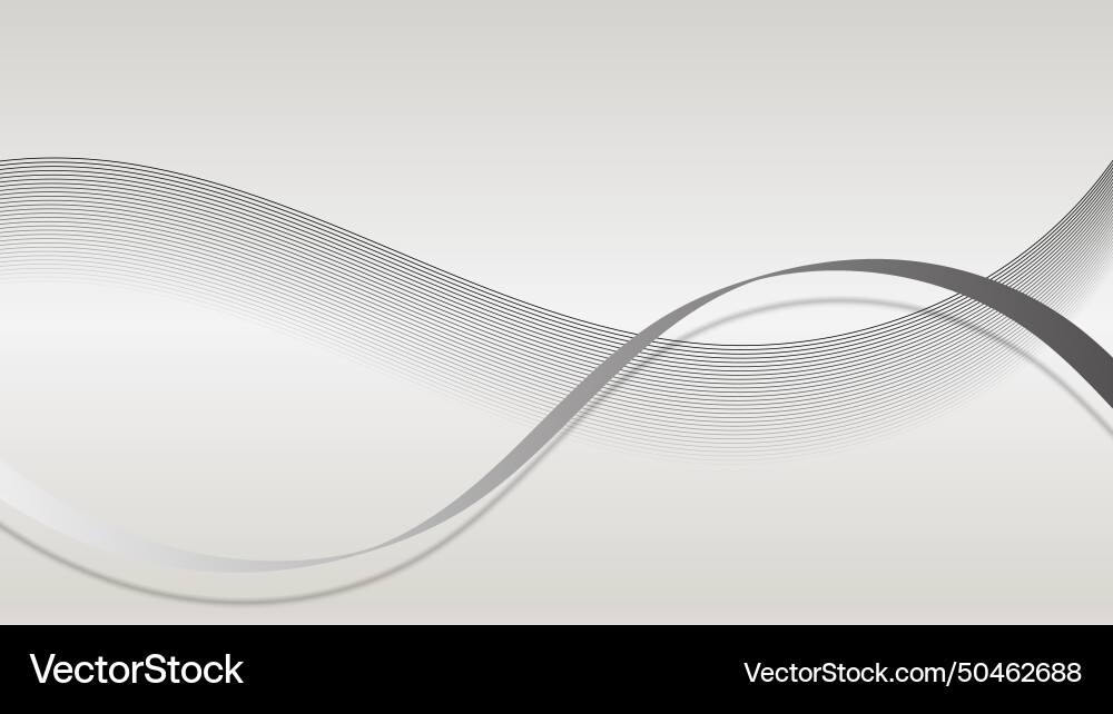 Abstract ribbon and lines elements with glowing Abstract ribbon and lines elements with glowing vector image